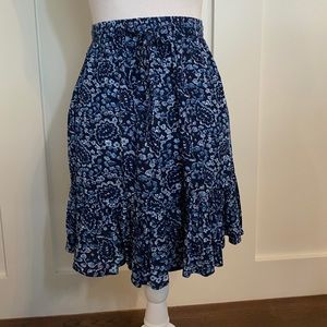 NWT Gap floral skirt